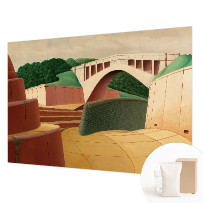 Dekorative Wand-Fototapete Friedliche Landschaft