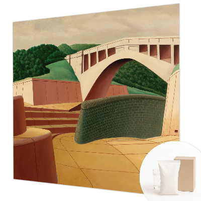 Dekorative Wand-Fototapete Friedliche Landschaft