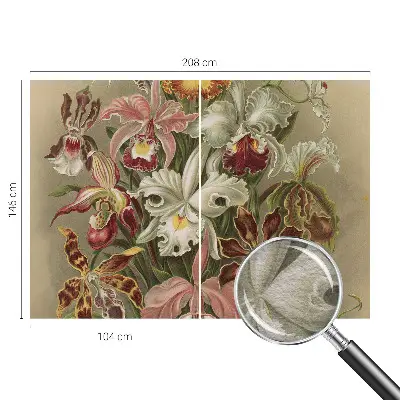 Vlies-Fototapete mit floralem Motiv in eleganter Optik