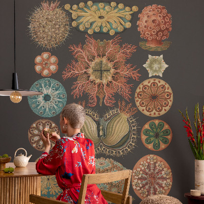 Fototapete aus Vlies mit Motiven und Farben, inspiriert vom Meer