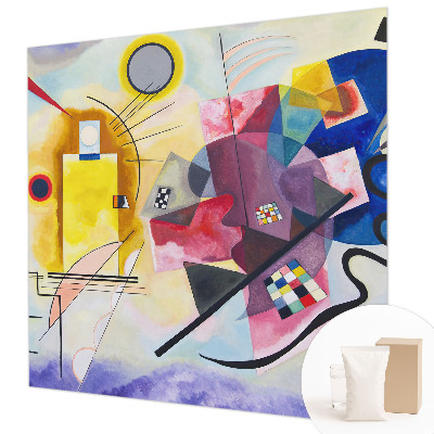 Vliestapete fürs Schlafzimmer Farbenfrohe Abstraktion