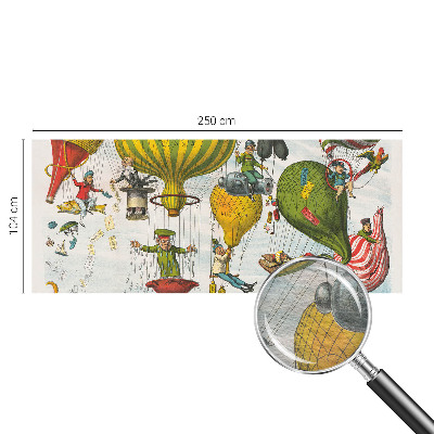 Bedruckte Vlies-Fototapete Ballonfahrt