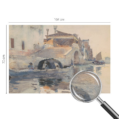 Vlies-Fototapete fürs Wohnzimmer mit venezianischem Harmoniemotiv