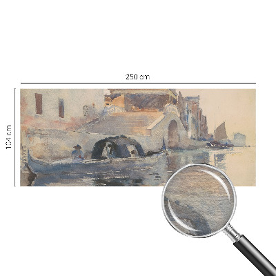 Vlies-Fototapete fürs Wohnzimmer mit venezianischem Harmoniemotiv