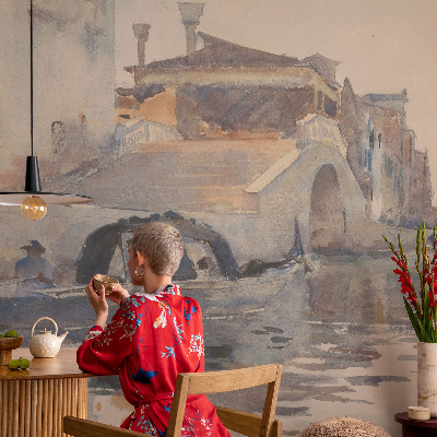 Vlies-Fototapete fürs Wohnzimmer Venezianische Harmonie