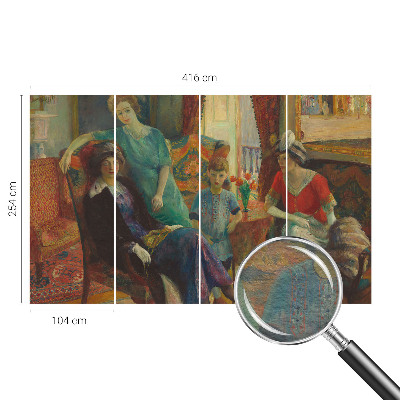 Wand-Fototapete mit klassischer Eleganz