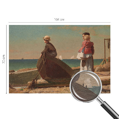 Vlies-Fototapete fürs Schlafzimmer Küstenszene