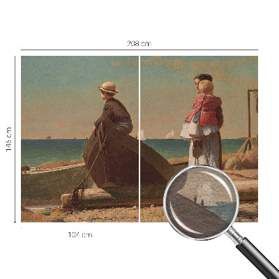 Vlies-Fototapete fürs Schlafzimmer Küstenszene