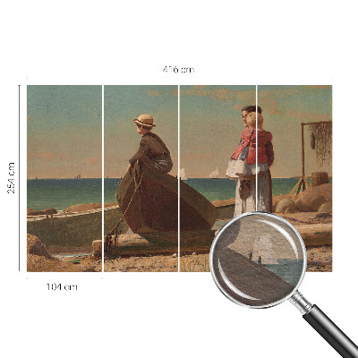 Vlies-Fototapete fürs Schlafzimmer Küstenszene