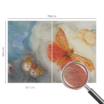 Fototapete Bunte Schmetterlinge