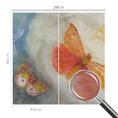 Fototapete Bunte Schmetterlinge