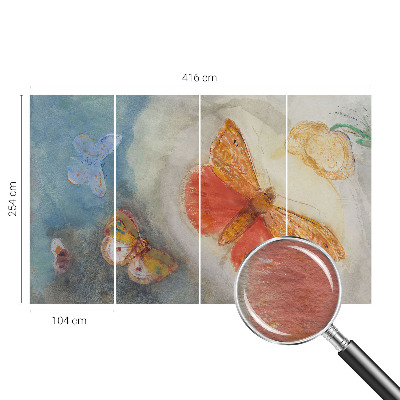 Fototapete Bunte Schmetterlinge