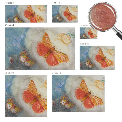 Fototapete Bunte Schmetterlinge