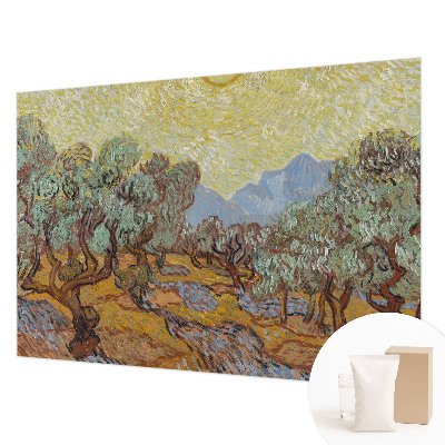 Wandtapete Olivenbäume