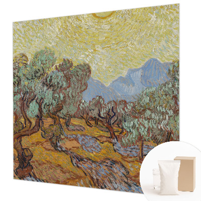 Wandtapete Olivenbäume