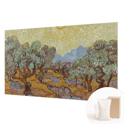 Wandtapete Olivenbäume