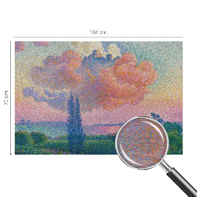Vlies-Fototapete mit einer farbenfrohen Landschaft