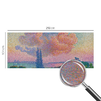 Vlies-Fototapete mit einer farbenfrohen Landschaft