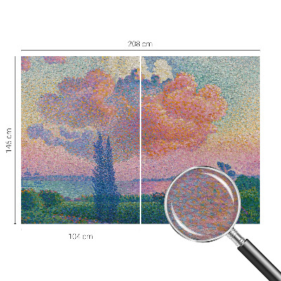 Vlies-Fototapete mit einer farbenfrohen Landschaft