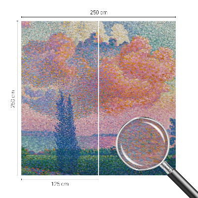 Vlies-Fototapete mit einer farbenfrohen Landschaft