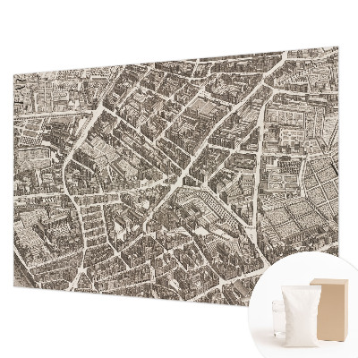 Motivtapete aus Vlies mit Motiv eines Stadtlabyrinths