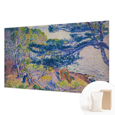 Vlies-Fototapete fürs Schlafzimmer mit impressionistischer Landschaft