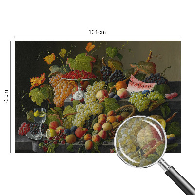 Vliestapete fürs Wohnzimmer Fruchtzusammensetzung