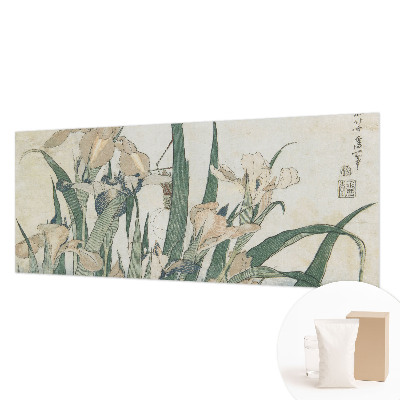 Bedruckte Vlies-Fototapete Zarte Schwertlilien