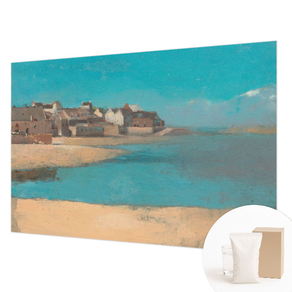 Moderne Vlies-Fototapete Ein ruhiges Dorf