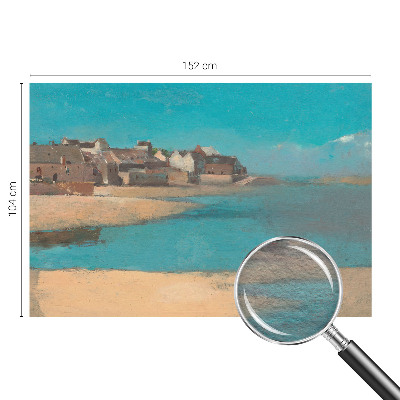 Moderne Vlies-Fototapete Ein ruhiges Dorf