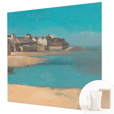 Moderne Vlies-Fototapete Ein ruhiges Dorf