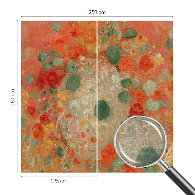 Bildtapete Abstrakte Blumen