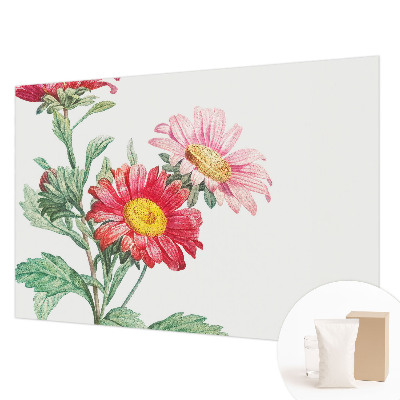 Motivtapete mit zarten Blüten