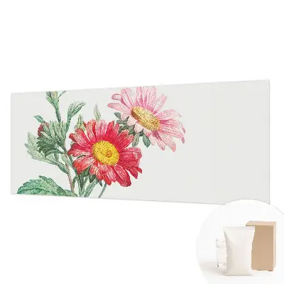 Motivtapete mit zarten Blüten