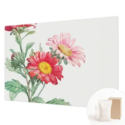 Motivtapete mit zarten Blüten