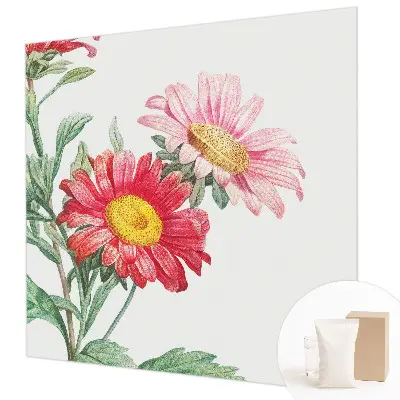 Motivtapete mit zarten Blüten