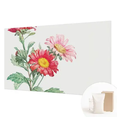 Motivtapete mit zarten Blüten