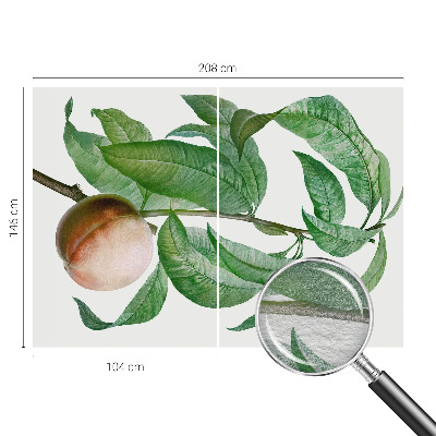 Fototapete nach Maß Reifer Pfirsich