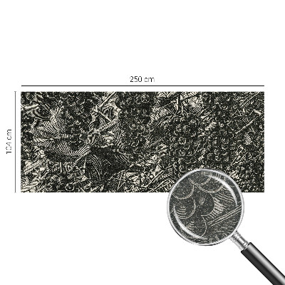 Vliestapete fürs Schlafzimmer Traubenabdruck