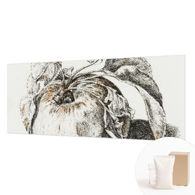 Wand-Fototapete Apfelblätter