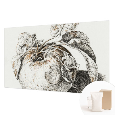 Wand-Fototapete Apfelblätter