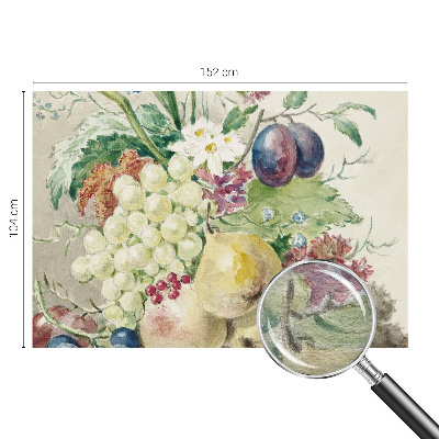 Fototapete nach Maß Blüten und Früchte