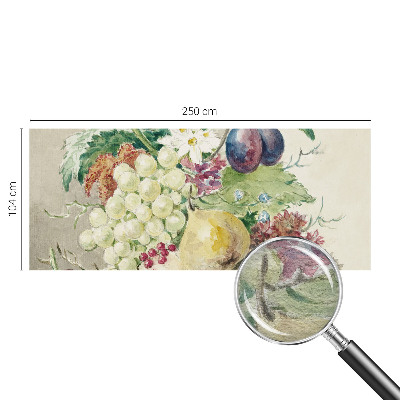 Fototapete nach Maß mit Motiv aus Blüten und Früchten