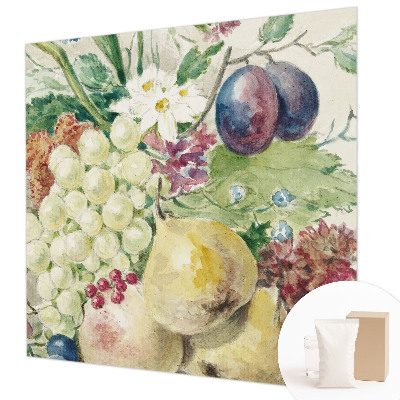 Fototapete nach Maß mit Motiv aus Blüten und Früchten