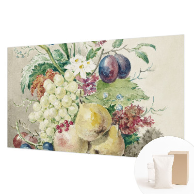 Fototapete nach Maß mit Motiv aus Blüten und Früchten