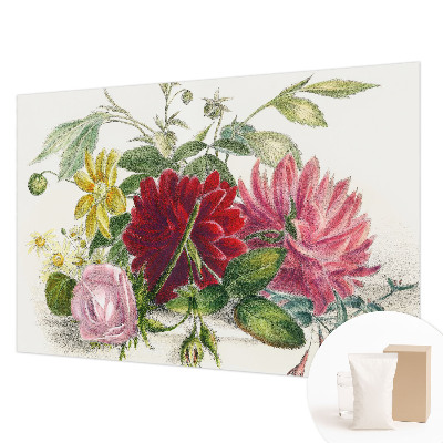 Vlies-Fototapete mit Motiv eines Blumenstraußes