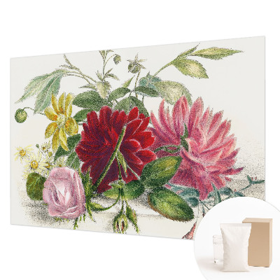 Vlies-Fototapete mit Motiv eines Blumenstraußes