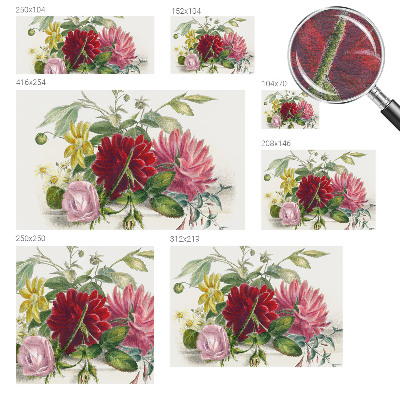 Vlies-Fototapete mit Motiv eines Blumenstraußes