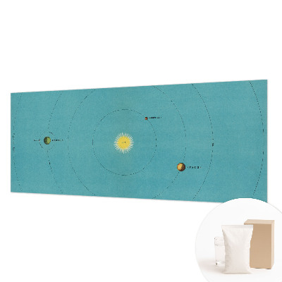 Fototapete fürs Schlafzimmer mit Motiv eines kosmischen Systems
