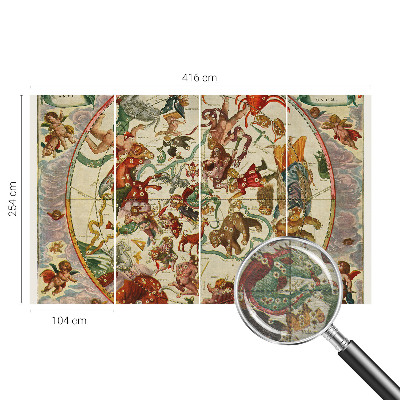 Fototapete fürs Kinderzimmer Sternenkompositionen